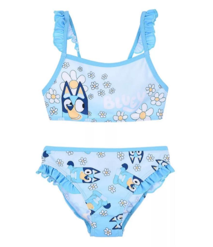 Bluey Bikini - Blauw - Maat 98 -  104 - 110 - 116, Kinderen en Baby's, Kinderkleding | Kinder-zwemkleding, Nieuw, Bikiniset, Maat 116