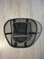 Zwarte ruggensteun voor stoel - ideaal bij rugklachten, Ophalen of Verzenden