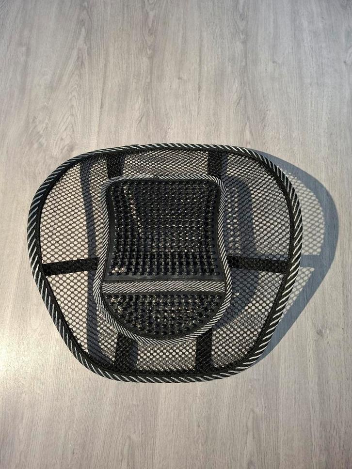 Zwarte ruggensteun voor stoel - ideaal bij rugklachten, Huis en Inrichting, Bureaustoelen, Ophalen of Verzenden