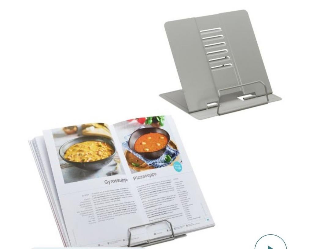 Nieuw in doos: Verstelbare Boekenstandaard / Kookboekhouder, Ophalen of Verzenden, Nieuw