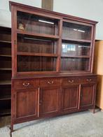 Prachtige buffetkast ~ vitrinekast ~ boekenkast, Ophalen, 200 cm of meer, 150 tot 200 cm, Glas