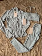 Lululemon set blue, Ophalen of Verzenden, Zo goed als nieuw, Blauw