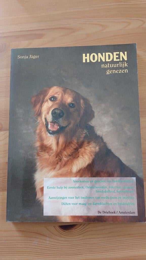 Te koop boek Honden natuurlijk genezen, Boeken, Ophalen of Verzenden, Zo goed als nieuw, S. Jager