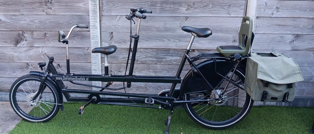 Tandem/onderwaterfiets van de fietsenboetiek, Fietsen en Brommers, Fietsen | Tandems, 55 cm of meer, Ophalen, Gebruikt, Minder dan 10 versnellingen