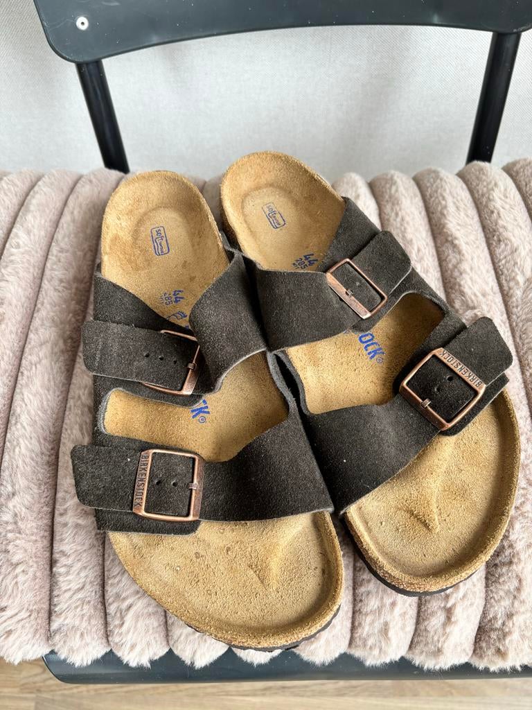 Nieuwe Birkenstock Arizona Heren Sandalen - Maat 44 Donkerbr, Ophalen, Nieuw, Bruin, Sandalen