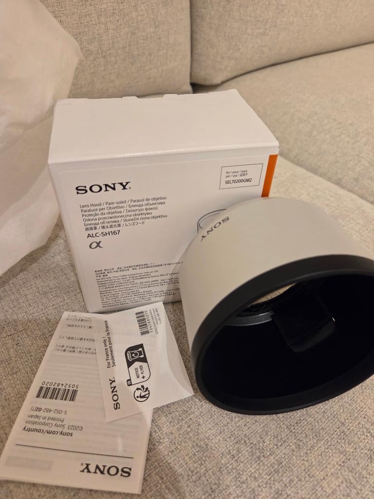 Sony ALC-SH167 zonnekap/lens hood voor 70-200 2.8 GM II, Audio, Tv en Foto, Fotografie | Lenzen en Objectieven, Ophalen of Verzenden
