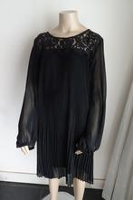 mooie zwarte plooijurk/tuniek maat 50(3XL) van MSmode, Ophalen, Zo goed als nieuw, MS Mode, Blouse of Tuniek