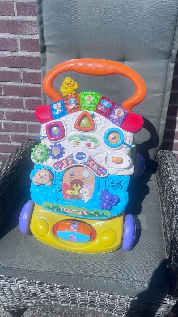 VTech, babywalker, loopwagen, 2 in 1, jongen/ meisje, Ophalen of Verzenden, Zo goed als nieuw, 6 maanden tot 2 jaar