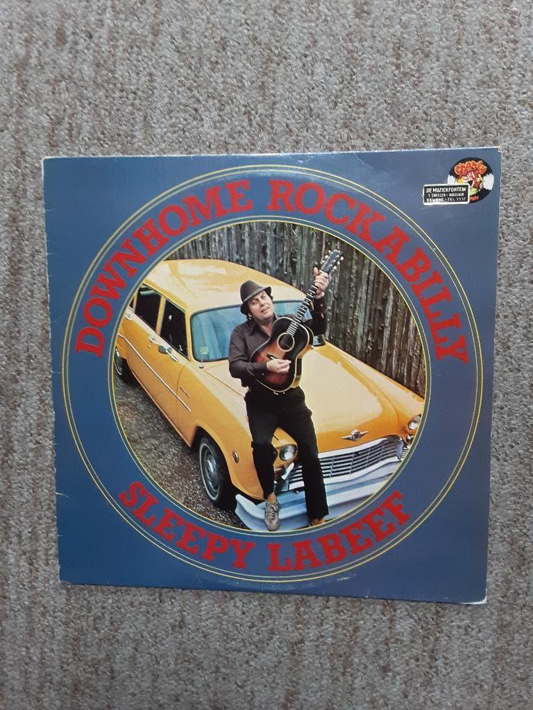vinyl lp Sleepy LaBeef downhome rockabilly, Cd's en Dvd's, Vinyl | Rock, Ophalen of Verzenden, Gebruikt, 12 inch, Rock-'n-Roll