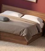 Bed van ikea malm lichtbruin (75,-), Ophalen, Verstelbaar, Bruin, Tweepersoons