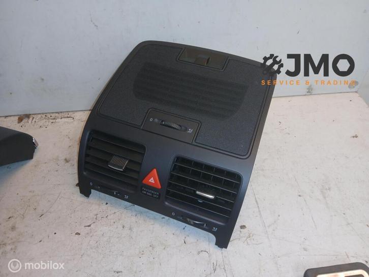 Dashboard luchtrooster midden VW Golf GTI 2003-2008, Auto-onderdelen, Airco en Verwarming, Volkswagen, Gebruikt, Ophalen of Verzenden