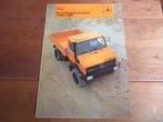 Folder Mercedes Unimog U 1300 L, Unimog U 1700 L 1977, Zo goed als nieuw, Mercedes-Benz, Mercedes, Ophalen of Verzenden
