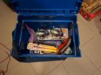 zeevis kist met toebehoren, Watersport en Boten, Hengelsport | Zeevissen, Ophalen, Zo goed als nieuw, Overige typen