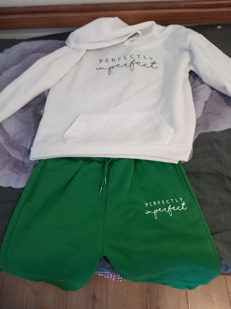Comfortabele hoodie en short set - "Perfectly Imperfect", Kleding | Dames, Overige Dameskleding, Onbekend, Ophalen of Verzenden