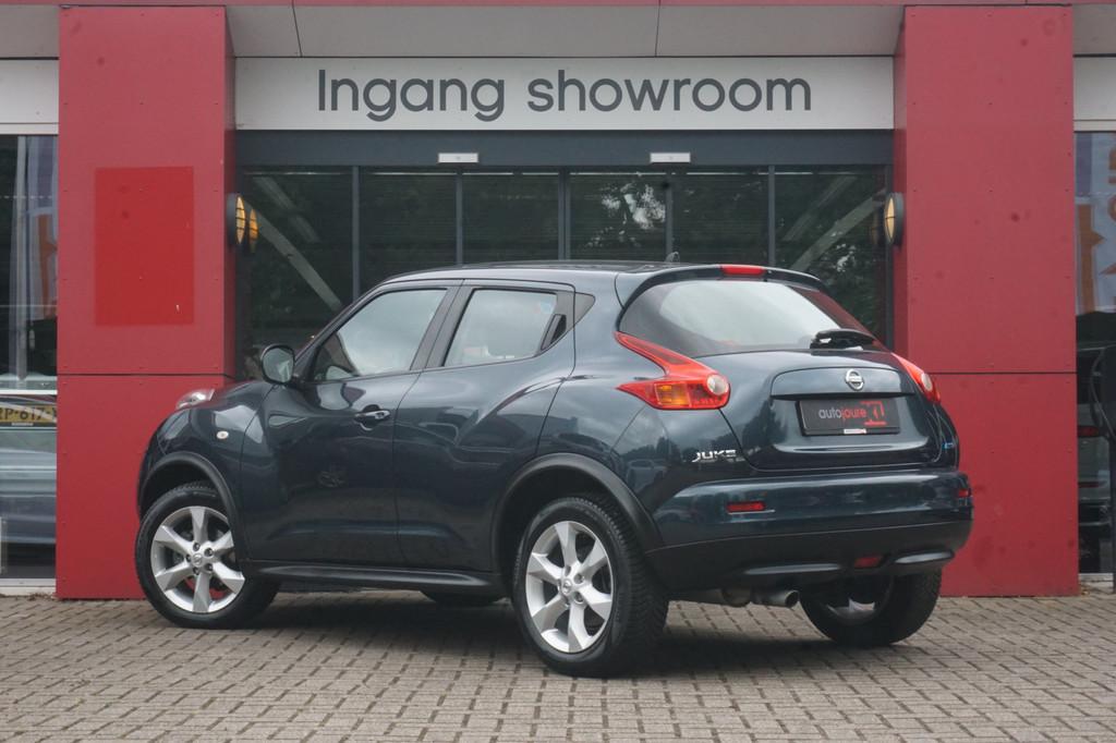 Nissan Juke 1.6 Acenta Eco | Origineel NL | RIJKLAAR! | Clim, Auto's, Euro 5, Stof, Zwart, 4 cilinders
