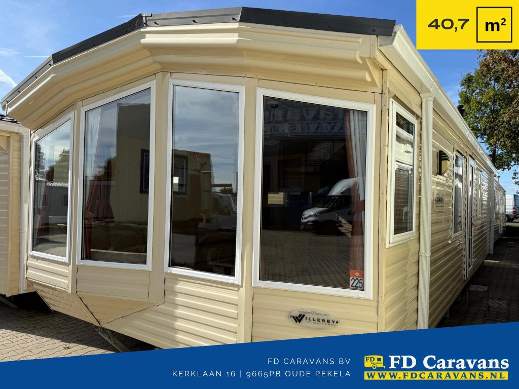Willerby Granada XL 11.00x3.70 2 Slpk DG CV Incl. Transport, Caravans en Kamperen, Tot en met 4
