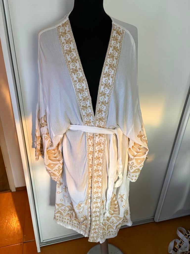 Nieuwe Sumitra Dames Kimono van Viscose met Borduurwerk, Ophalen of Verzenden, Nieuw