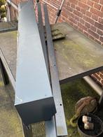 Rolluik Electrisch, Doe-het-zelf en Verbouw, Rolluiken, Ophalen, Gebruikt, 200 cm of meer, Grijs