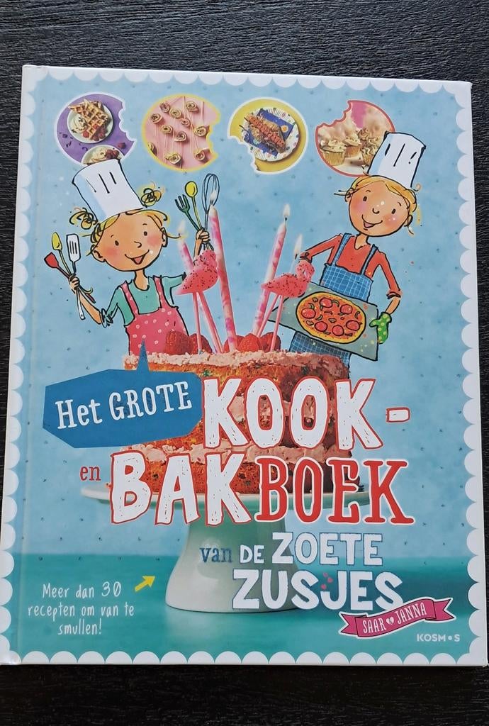 Het grote kook- en bakboek zoete zusjes, Ophalen of Verzenden, Zo goed als nieuw, Fictie algemeen