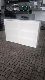 Akoestische metalen schuifdeurkast, Huis en Inrichting, Kasten | Roldeurkasten en Archiefkasten, Gebruikt, R, 100 tot 150 cm, Ophalen of Verzenden