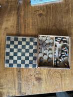 Oud dam en schaakspel, Ophalen of Verzenden