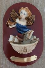 Wijwaterbakje beschermengel 17 cm, Verzamelen, Ophalen of Verzenden, Zo goed als nieuw, Beeld(je)