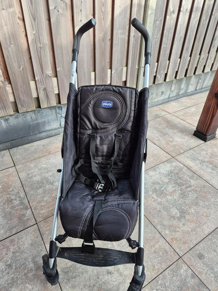 Chicco Liteway Buggy met zonnekap en regenkap, Kinderen en Baby's, Buggy's, Gebruikt, Overige merken, Regenhoes, Verstelbare rugleuning