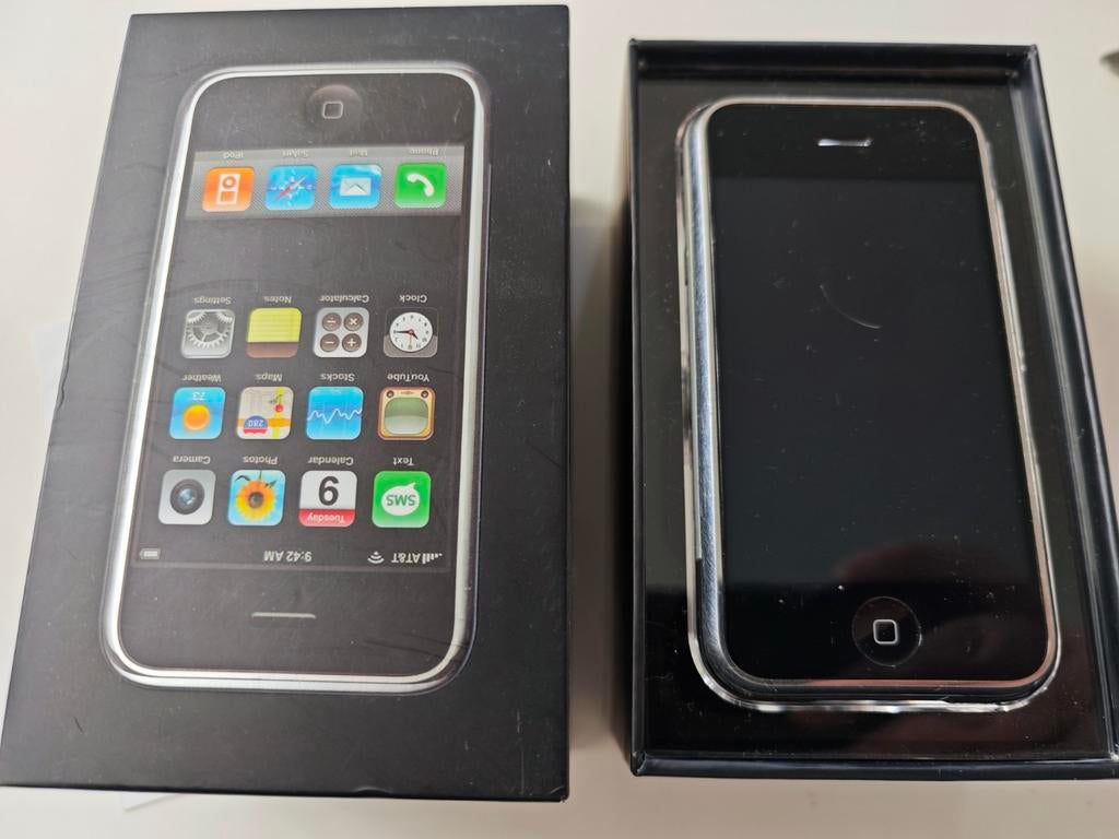 Apple iPhone 2G 8GB eerste generatie AT&T /USA, Telecommunicatie, Mobiele telefoons | Apple iPhone, Ophalen of Verzenden