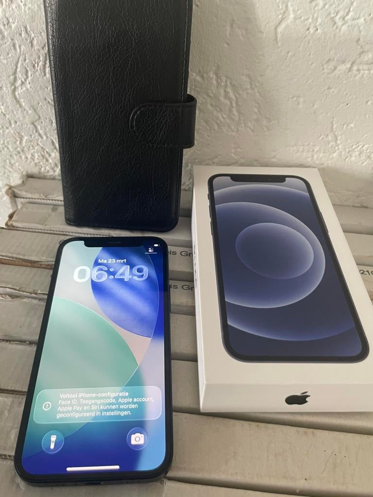 Iphone 12 mini 64gb Als nieuw, Telecommunicatie, Mobiele telefoons | Apple iPhone, Ophalen, IPhone 12 Mini, Zwart, 77 %