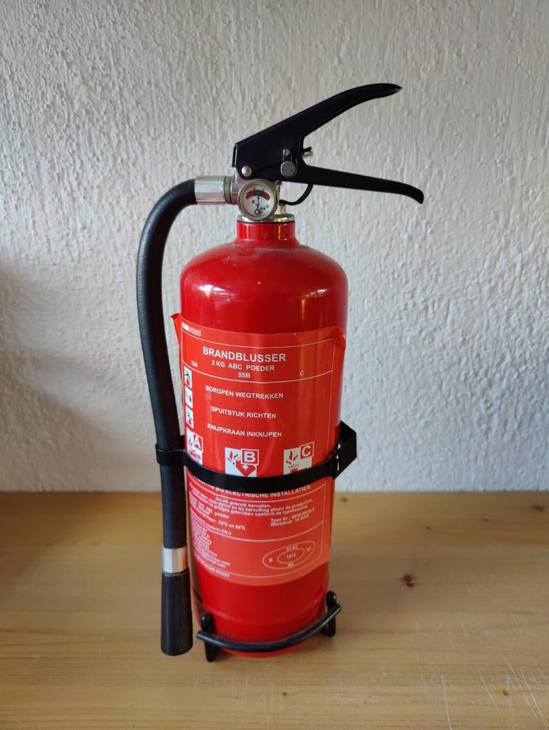 Brandblusser ABC poeder 2 kg ongebruikt, Ophalen, Nieuw