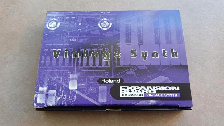 Roland SR-JV80-04 Vintage Synth expansion, Muziek en Instrumenten, Synthesizers, Zo goed als nieuw, Overige aantallen, Roland