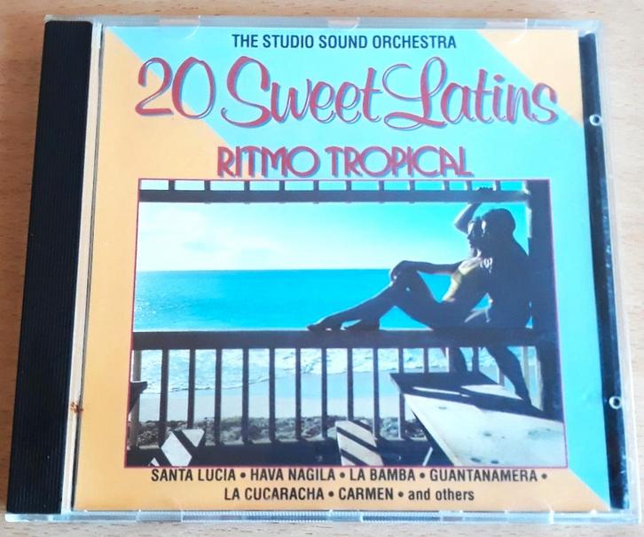 20 Sweet Latins - Ritmo Tropical, Cd's en Dvd's, Cd's | Wereldmuziek, Zo goed als nieuw, Latijns-Amerikaans, Ophalen of Verzenden