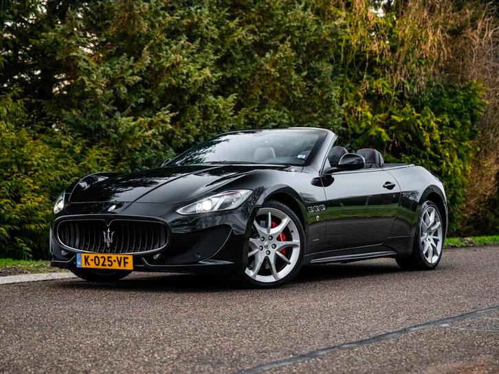 Maserati GranCabrio 4.7 Sport, Auto's, Maserati, Bedrijf, Te koop, GranCabrio, ABS, Airbags, Airconditioning, Climate control