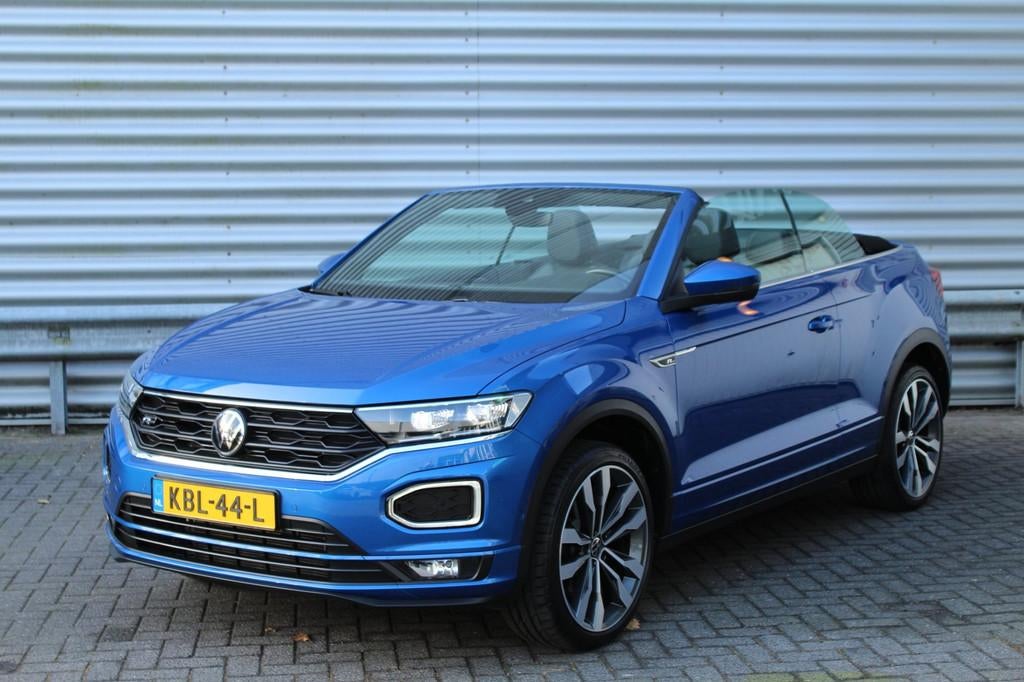 Volkswagen T-Roc Cabrio 1.5 TSI 150pk R-Line DSG7, 4 cilinders, Leder en Stof, Bedrijf, Geïmporteerd