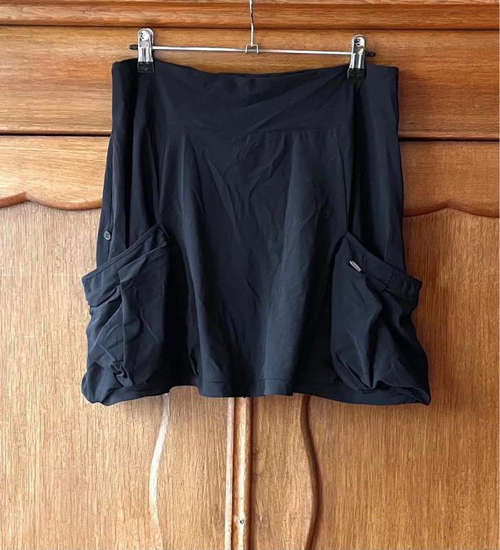 Zwarte Cassiopee rok, Kleding | Dames, Ophalen of Verzenden, Zo goed als nieuw, Maat 38/40 (M), Boven de knie