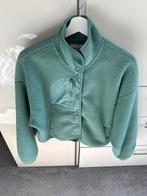 Trendy Groene Teddy Jas - Zo goed als nieuw, Ophalen of Verzenden, Zo goed als nieuw, Maat 38/40 (M), Groen