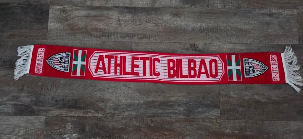 Sjaal Athletic Bilbao, Ophalen of Verzenden, Zo goed als nieuw, Buitenlandse clubs, Vaantje of Sjaal