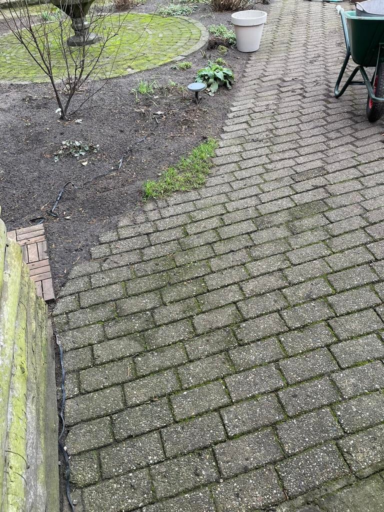 Betonklinkers ca. 300 stuks gratis af te halen, Tuin en Terras, Tegels en Klinkers, Ophalen, Gebruikt, Klinkers, 5 tot 10 m²