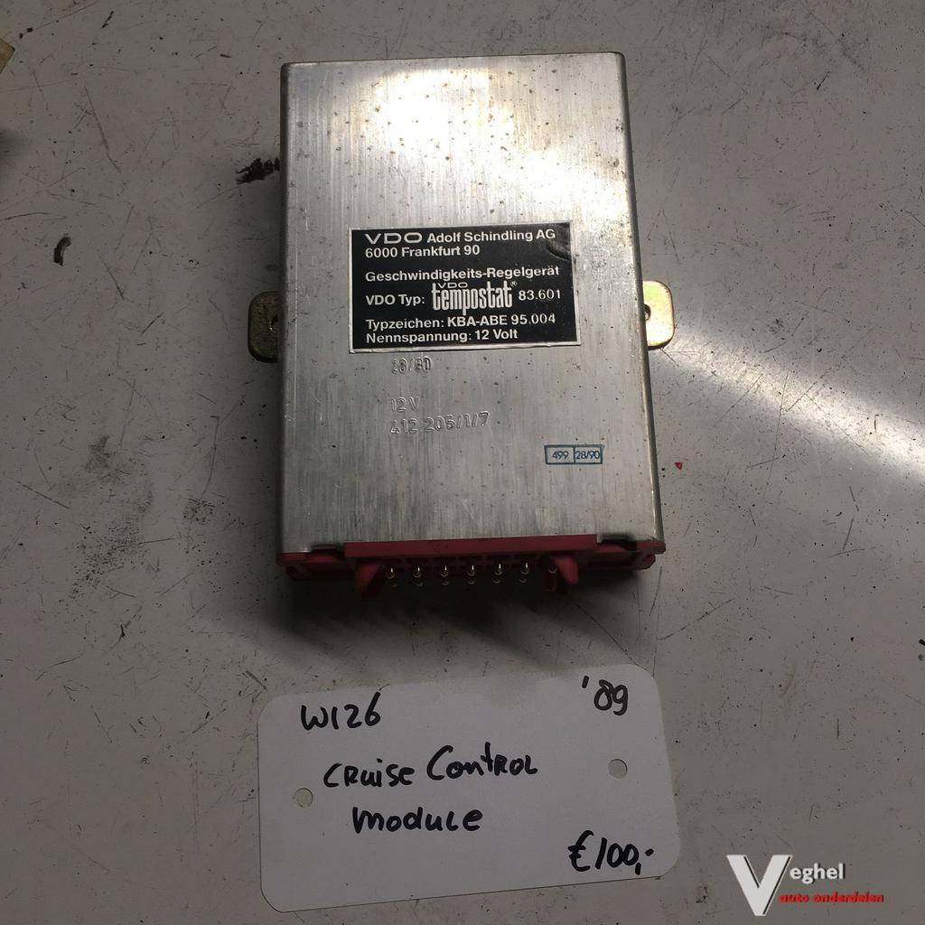Mercedes W126 1990   Cruise Control Module  VDO   KBA-ABE 95