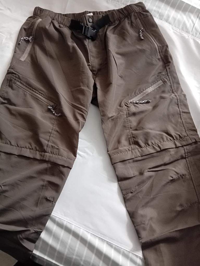 donkerbruine afritsbroek nieuw maat XL, Ophalen of Verzenden, Nieuw, Kleding