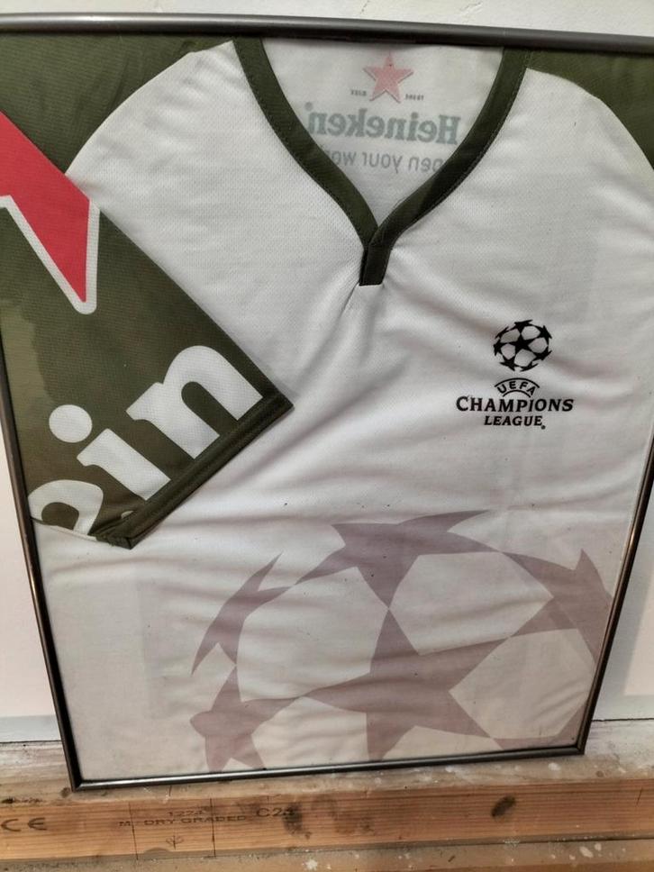 Ingelijst Heineken Champions League Shirt, Verzamelen, Sportartikelen en Voetbal, Shirt, Ophalen of Verzenden