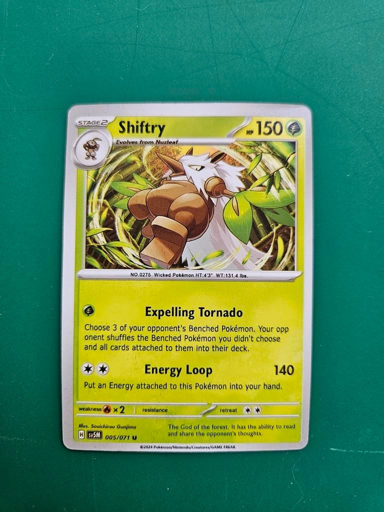 Pokémon kaart Shiftry HP150, Ophalen of Verzenden