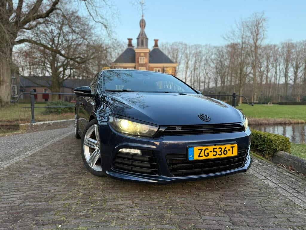 Volkswagen Scirocco R 2.0 TSI 195KW 2011 Blauw, Voorwielaandrijving, Stof, Zwart, 4 cilinders