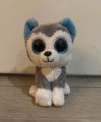Ty Beanie Boo Husky knuffel, Grijs, Zo goed als nieuw, Wasbaar, Klein (minder dan 20 cm)