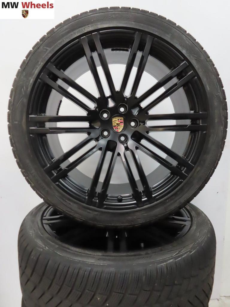 Originele Porsche Macan Turbo 21 inch velgen winterbanden, Gebruikt, -, 265 mm, -