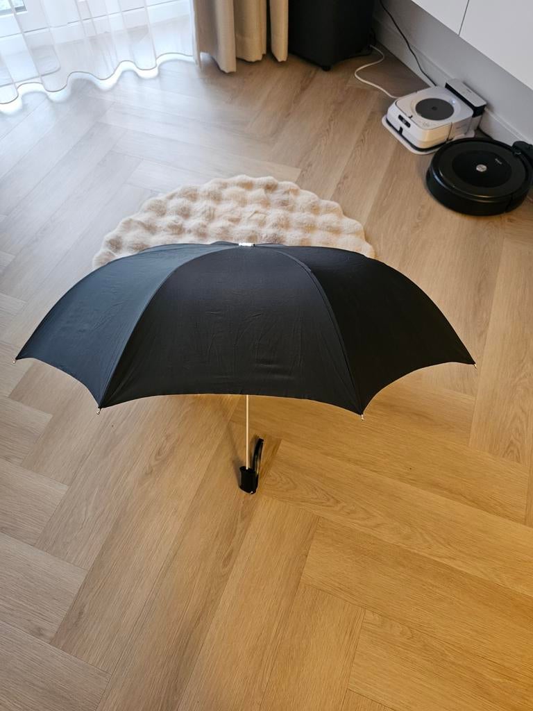 Knirps Vintage Paraplu - Zo Goed als Nieuw, Ophalen of Verzenden, Zo goed als nieuw, Zwart