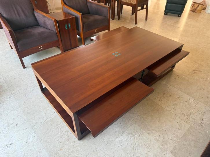 Schuitema Art Deco salontafel, Huis en Inrichting, Tafels | Salontafels, Zo goed als nieuw, Minder dan 50 cm, 50 tot 100 cm, 100 tot 150 cm