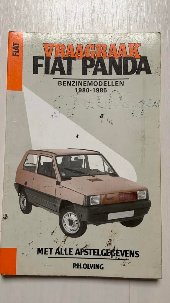 Vraagbaak Fiat Panda Benzine modellen 1980-1985, Ophalen of Verzenden, Gelezen