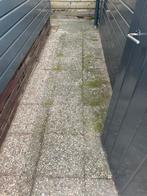 Gratis grindtegels en meer, Ophalen, Zo goed als nieuw, Beton, Terrastegels