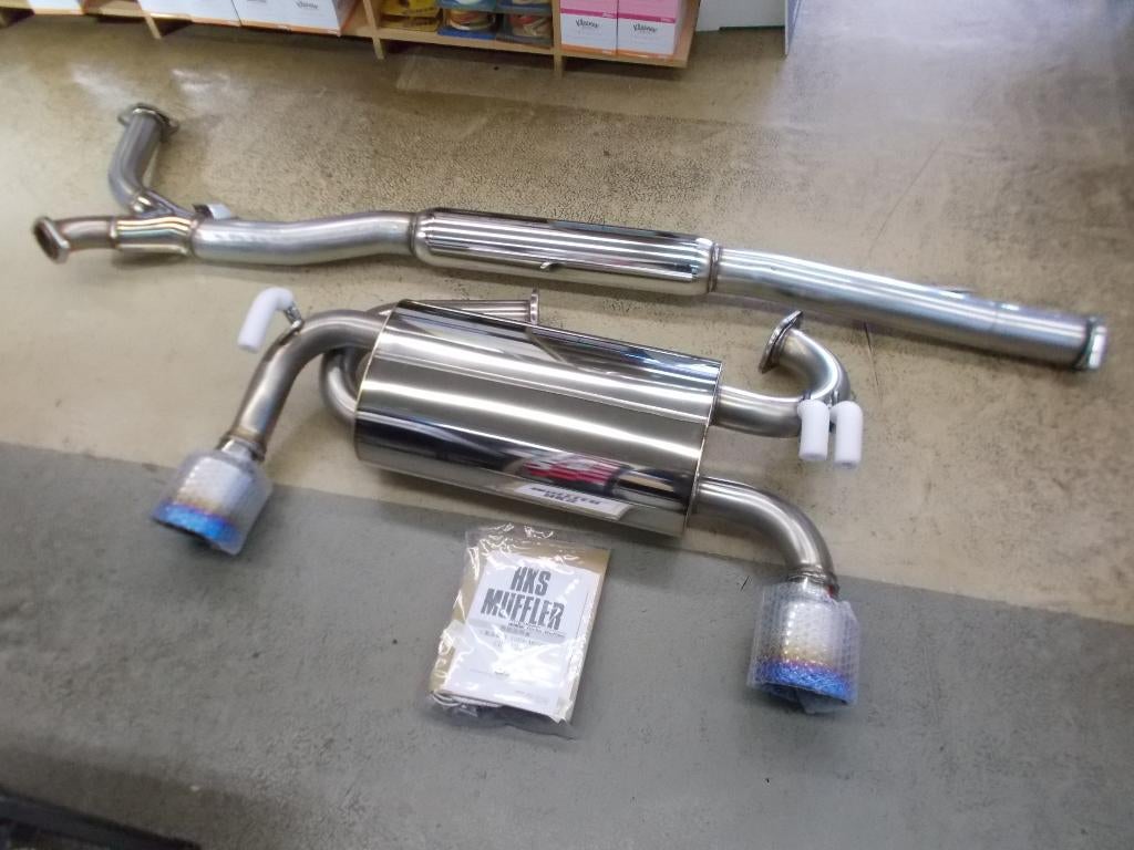 HKS Super turbo muffler uitlaat - Lancer Evolution Evo 10 X, Ophalen of Verzenden